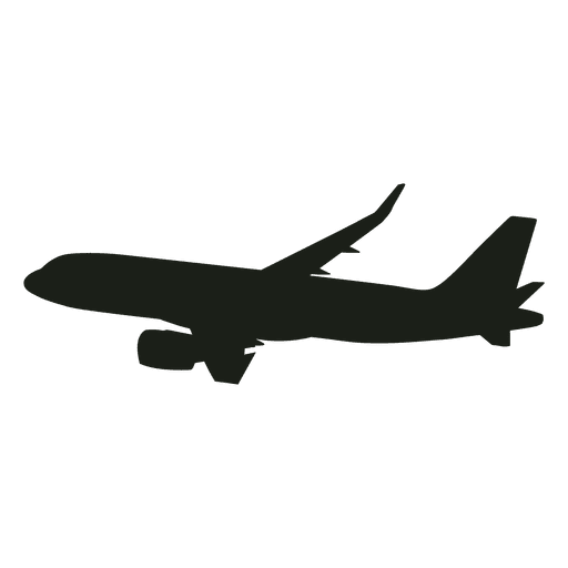 Vector Imagen de PNG de avión volando