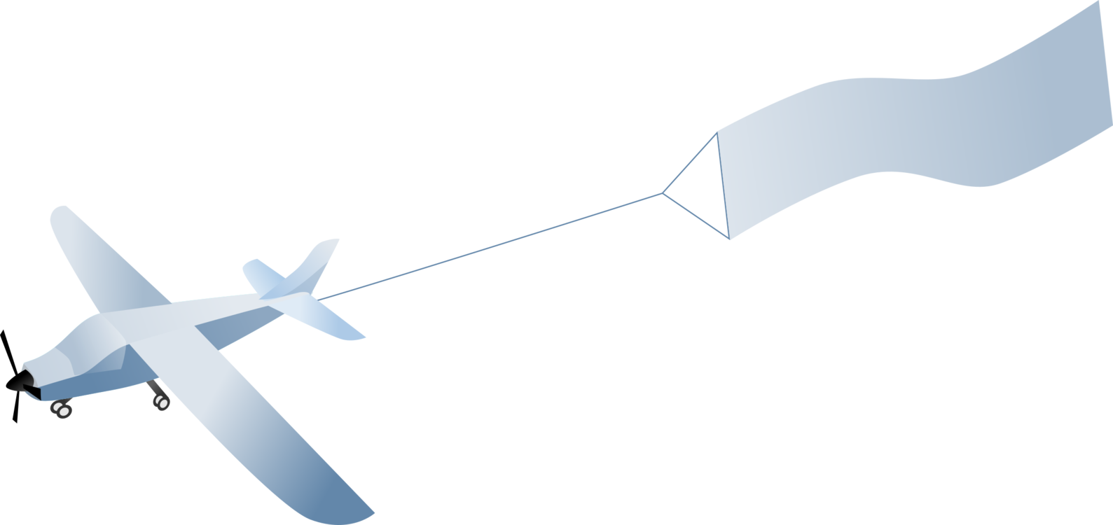 Vector Flying Airplane PNG Transparent