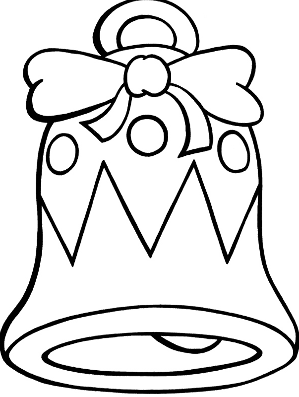 White Christmas Bell PNG Transparent Picture