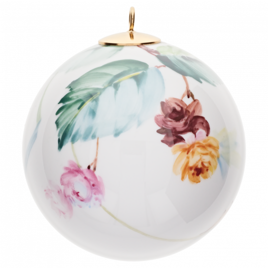 White Christmas Ornaments PNG Image