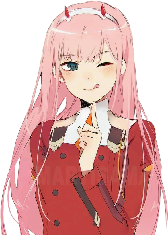 Zero Two PNG HD | PNG Mart