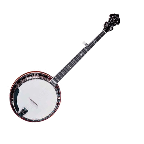 5 Saited Banjo Instrument PNG