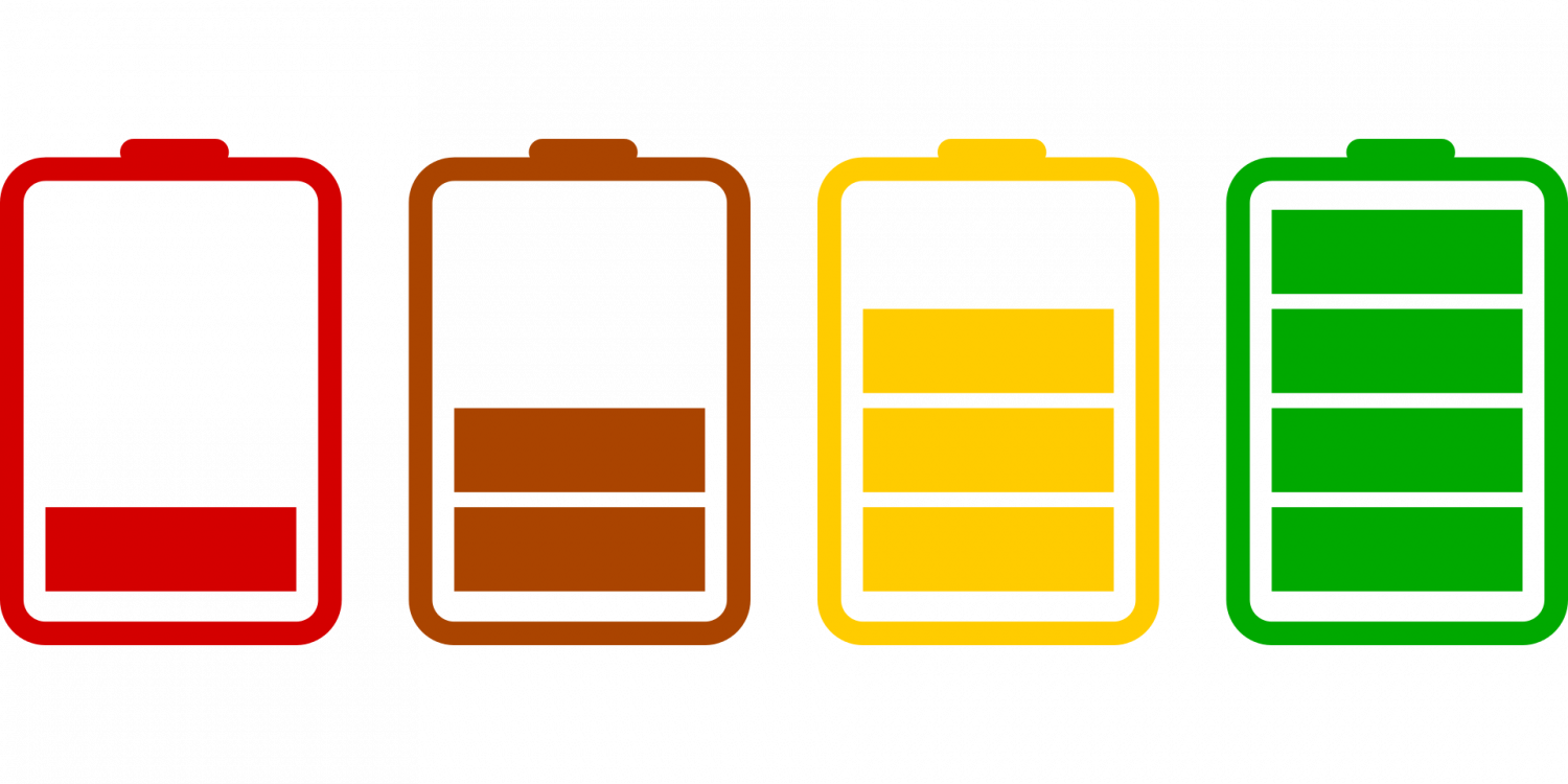 Barra de carregamento da bateria Android transparente PNG