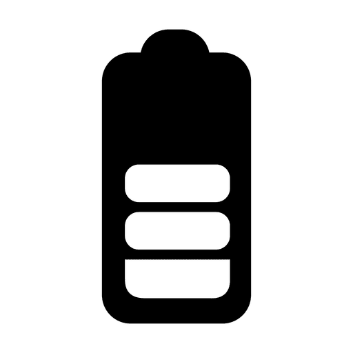 Barras de carregamento da bateria Android PNG
