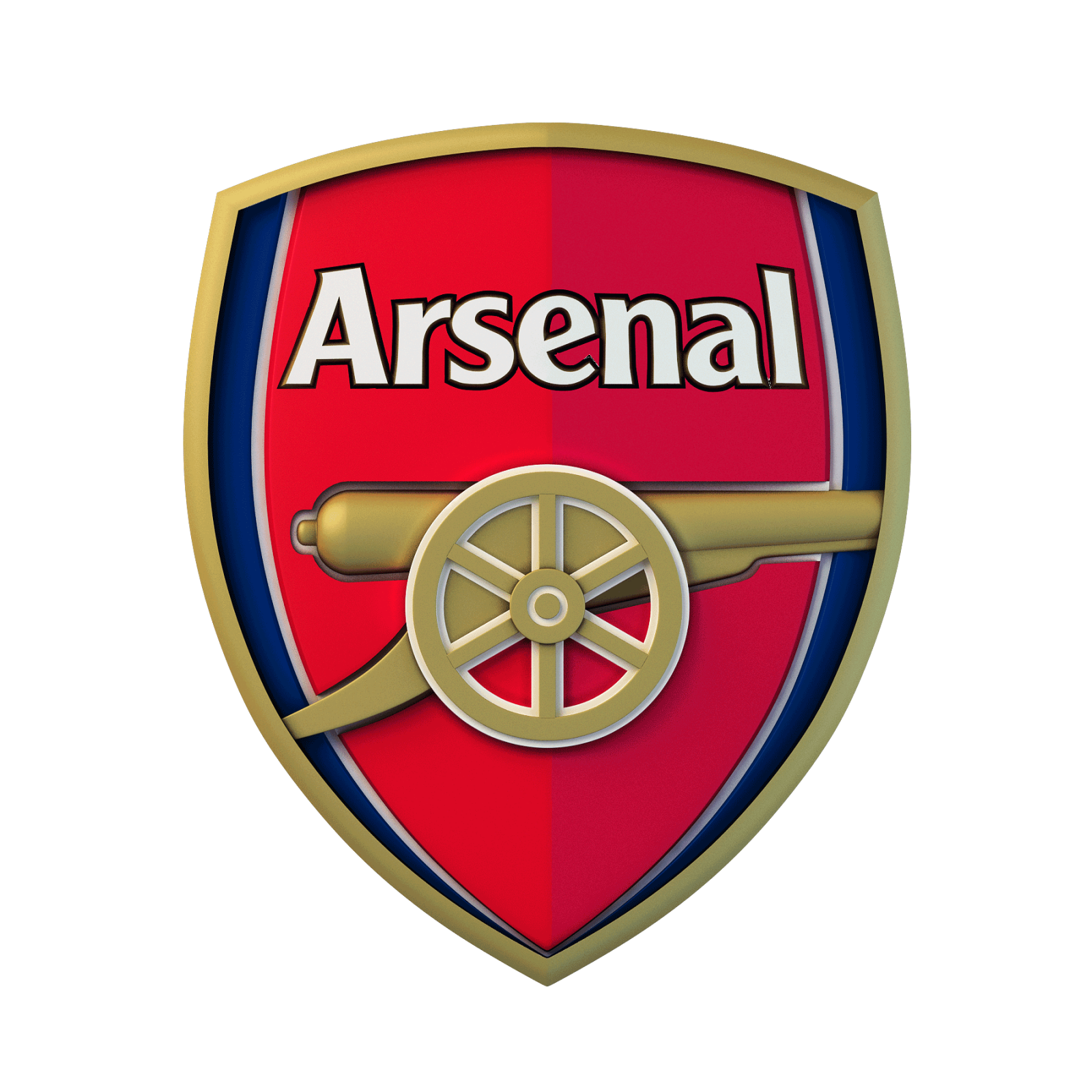 Arsenal-Abzeichen transparent PNG