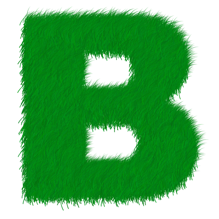 B Letter Background PNG