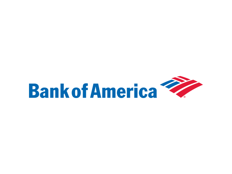 Blue Bank of America logosu PNG
