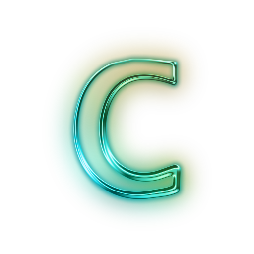 C letra PNG picture