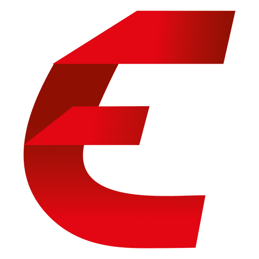 E Letter PNG Image