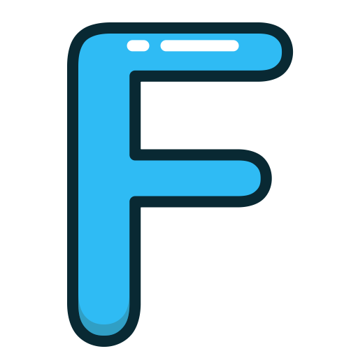 F Letter PNG HD