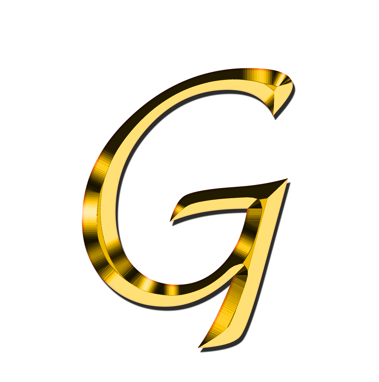 G Letter Transparent PNG