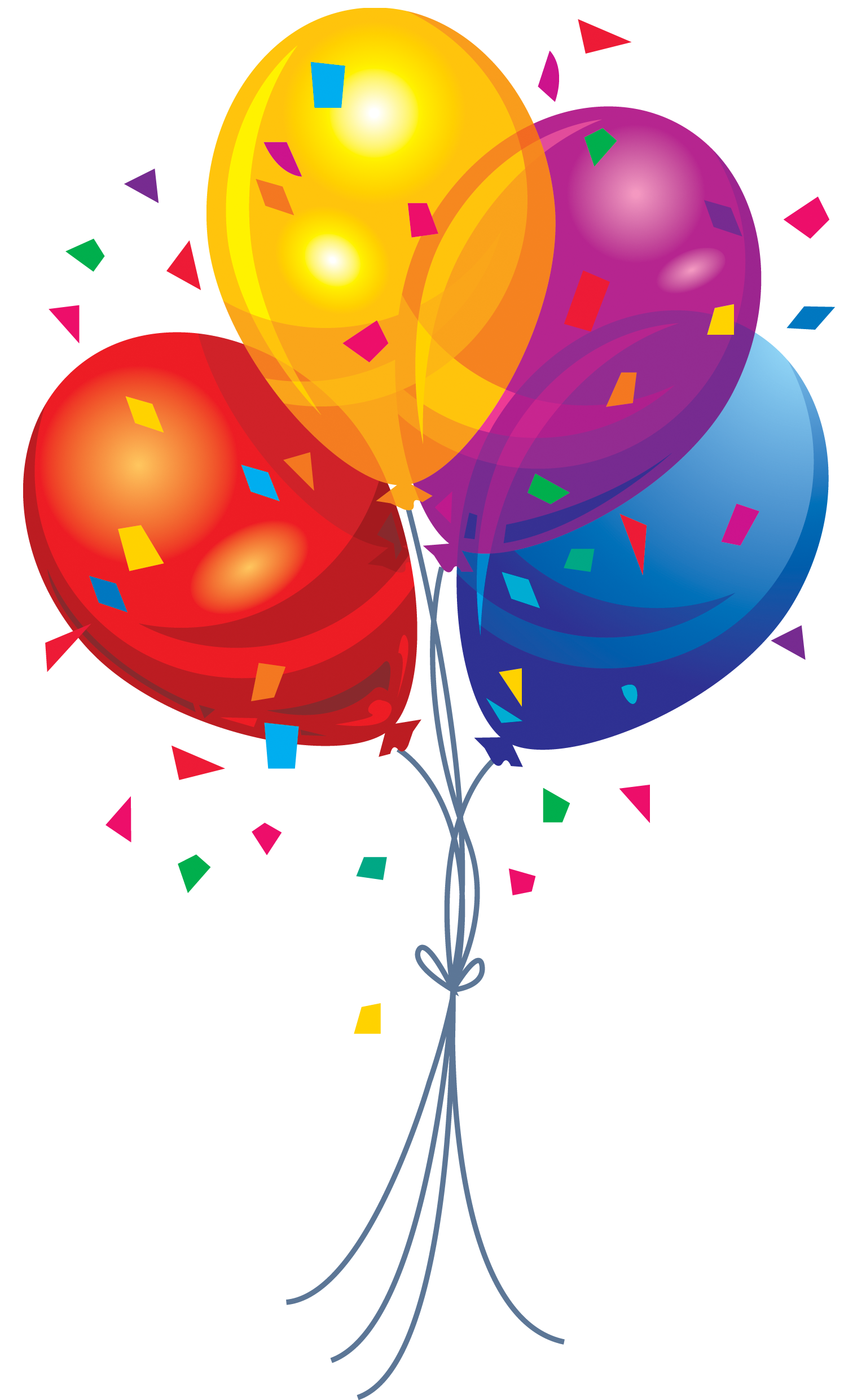 Glossy Balloon Vector Transparent PNG