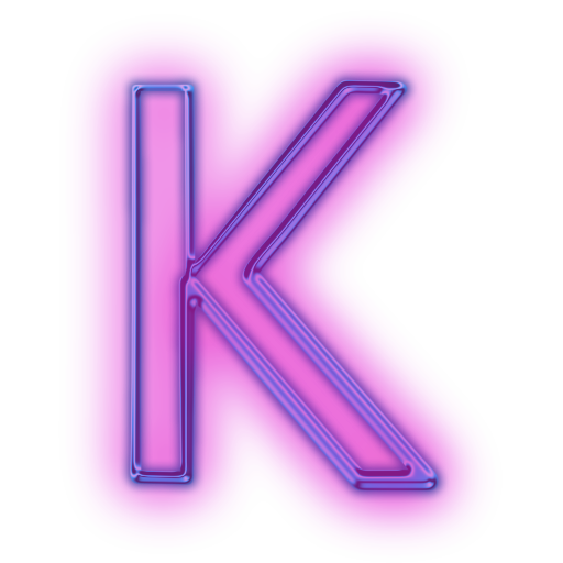 K Letter Background PNG