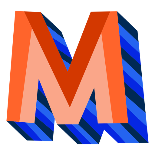 M Letter PNG HD