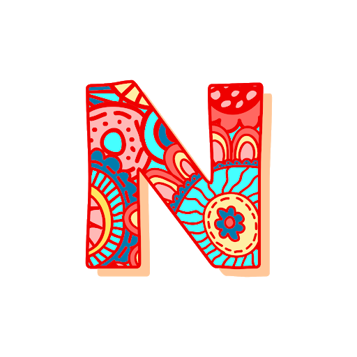 N ตัวอักษร PNG ภาพ HD โปร่งใส