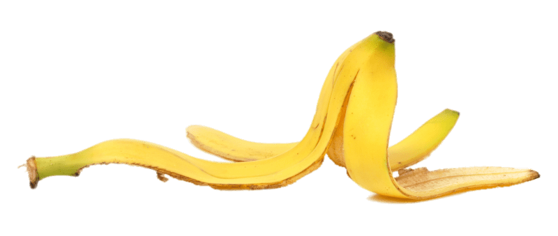 Original Bananenschale PNG