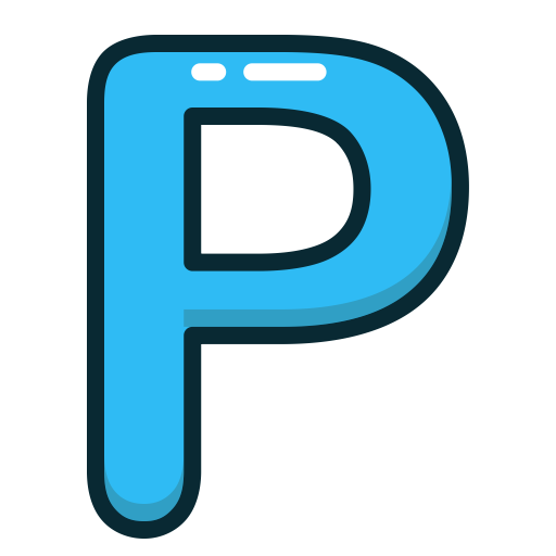 P Letter PNG Free Download