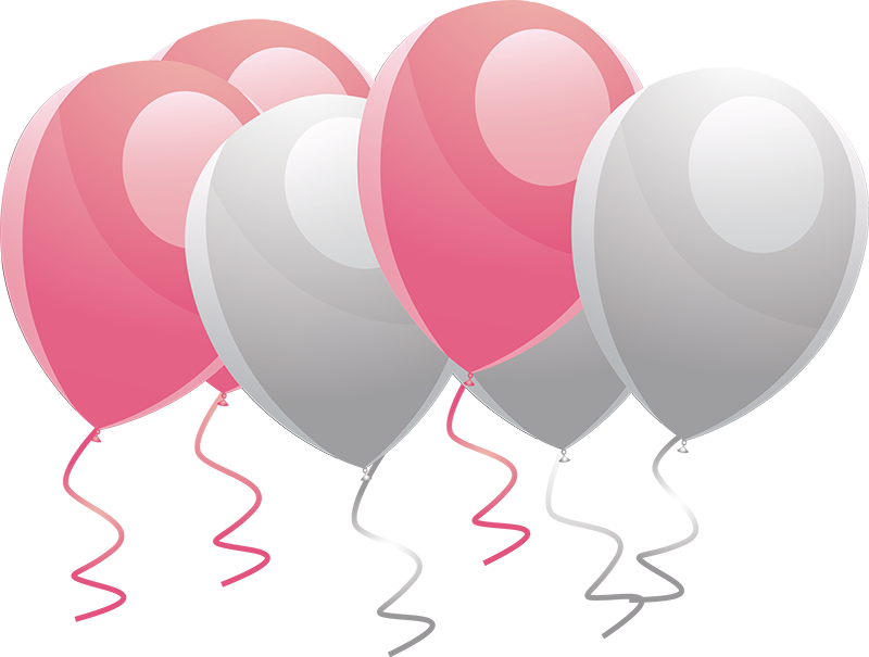Party Balloon Vector Transparent PNG