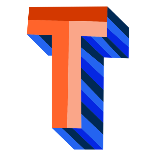 T Letter PNG HD