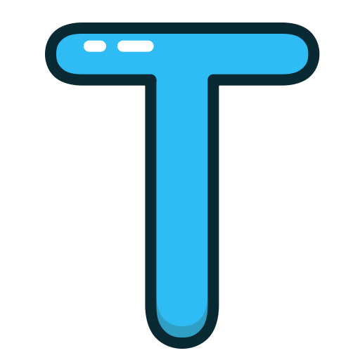 T Letter PNG Photo
