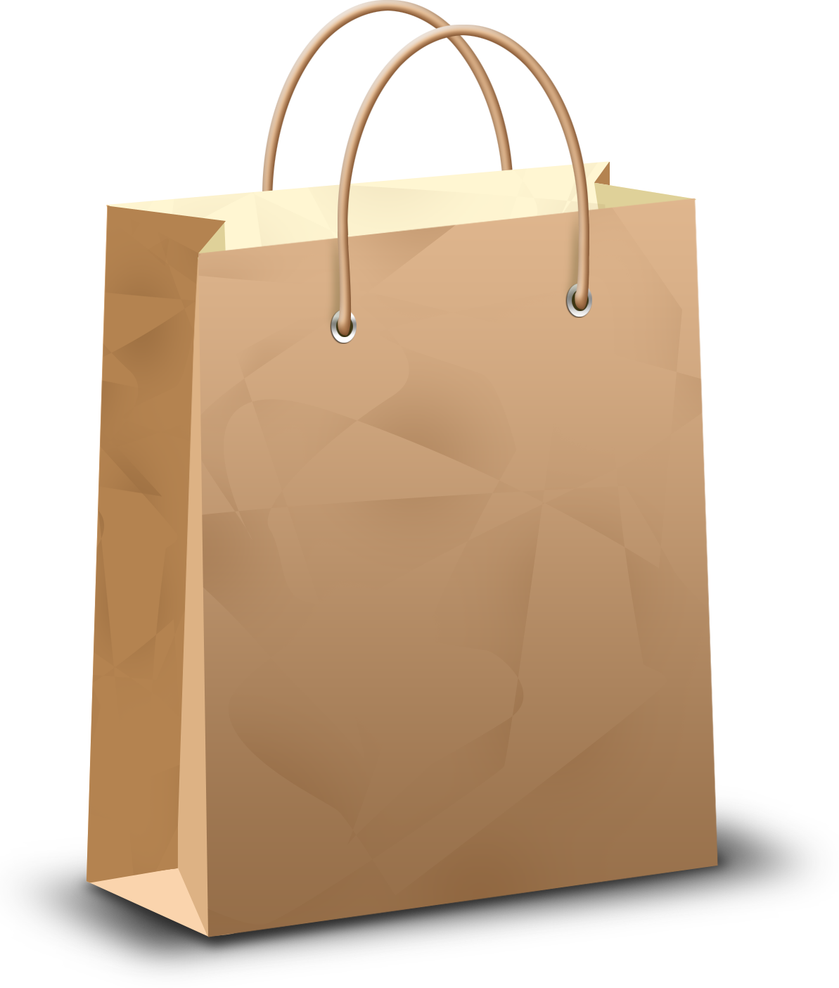 Vektör alışveriş çantası şeffaf PNG