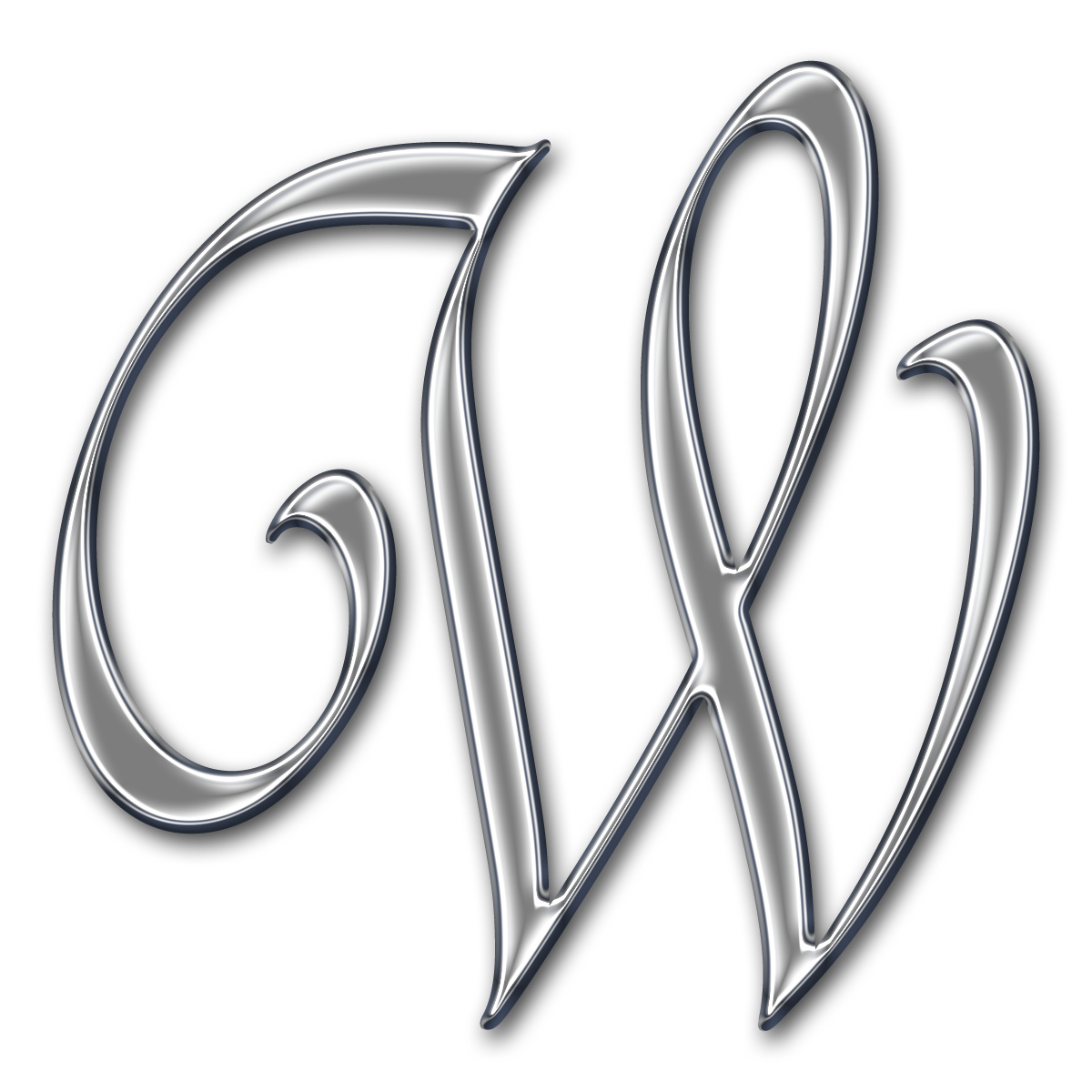 W Letter PNG Free Download