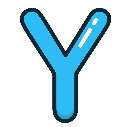 Y Letter PNG Photo