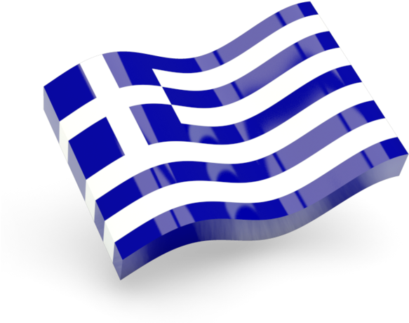 Abstract Greece Flag PNG File