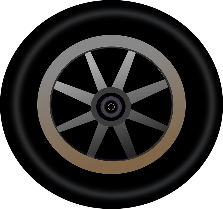 Alloy Car Wheel Vector PNG Photos