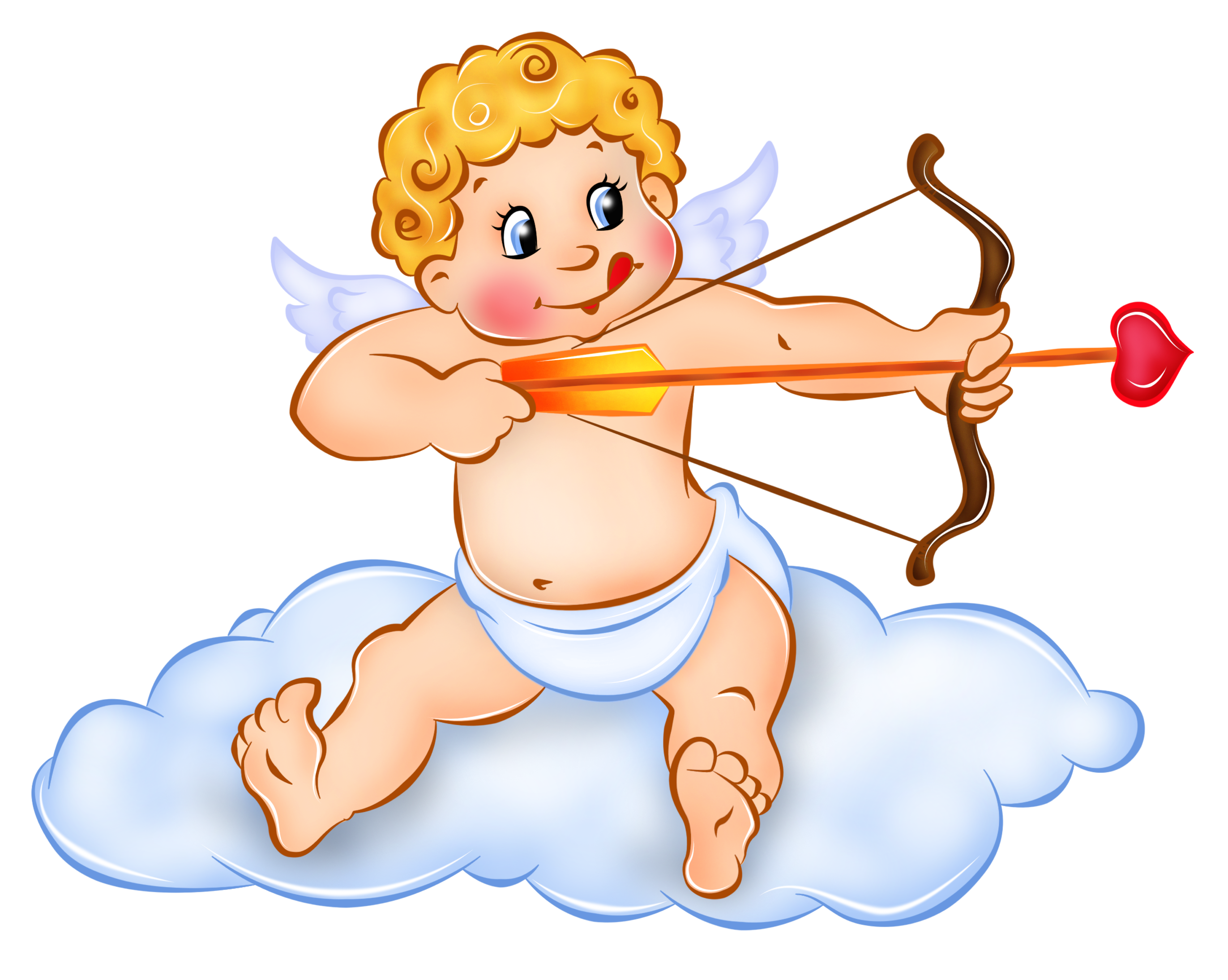 Angel Valentines Day Cupid PNG Photos