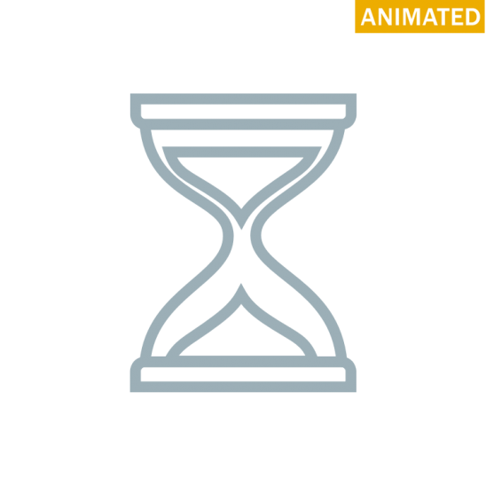 Animated Hourglass PNG Transparent Image