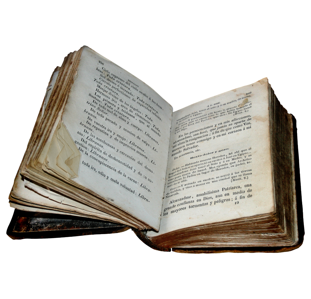 Antieke boek Transparante afbeeldingen PNG