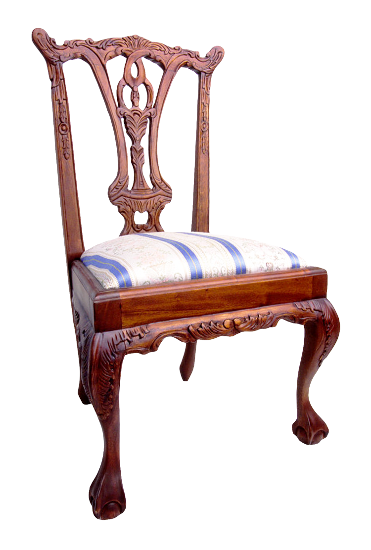 Antique Chair Background PNG