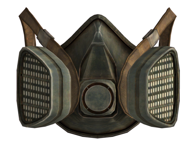 Antique Cool Gas Mask PNG