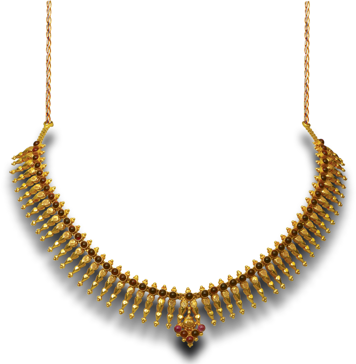 Antique Jewellery Necklace PNG Image