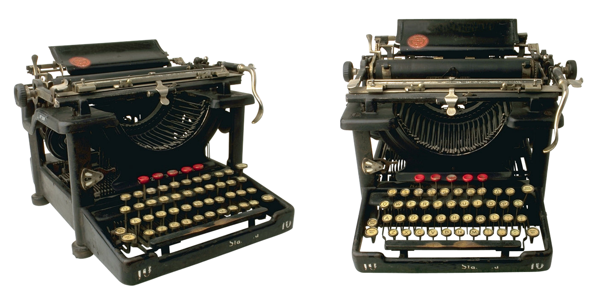 Antique Typewriter PNG-bestand