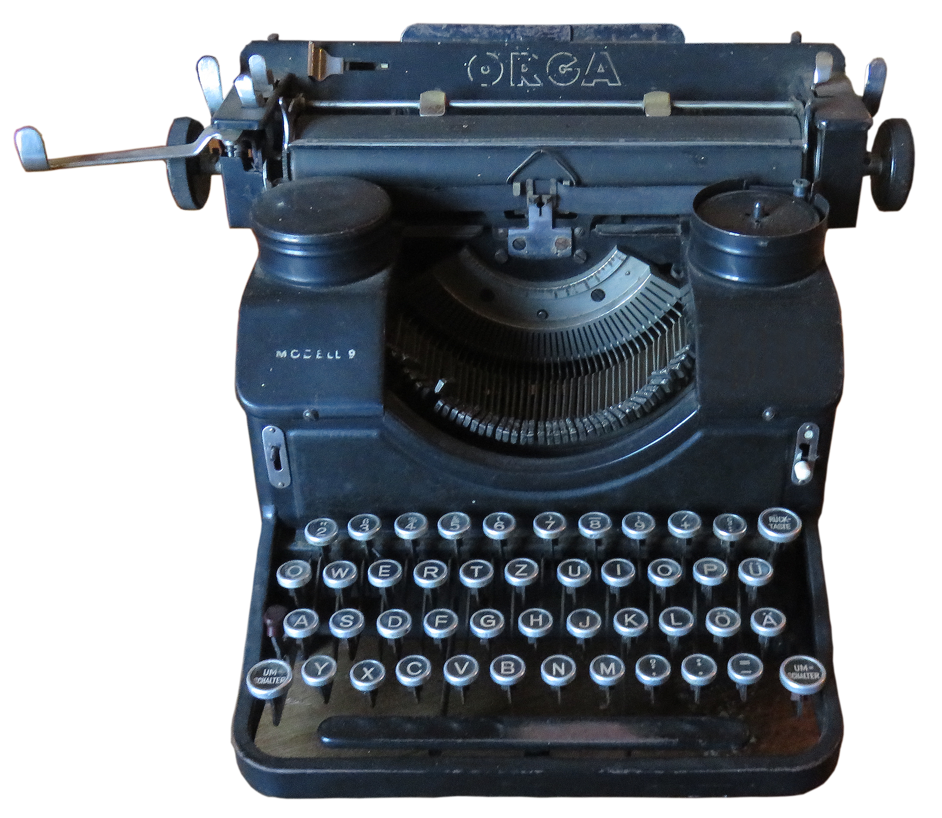 Antique Typewriter PNG Transparent Image