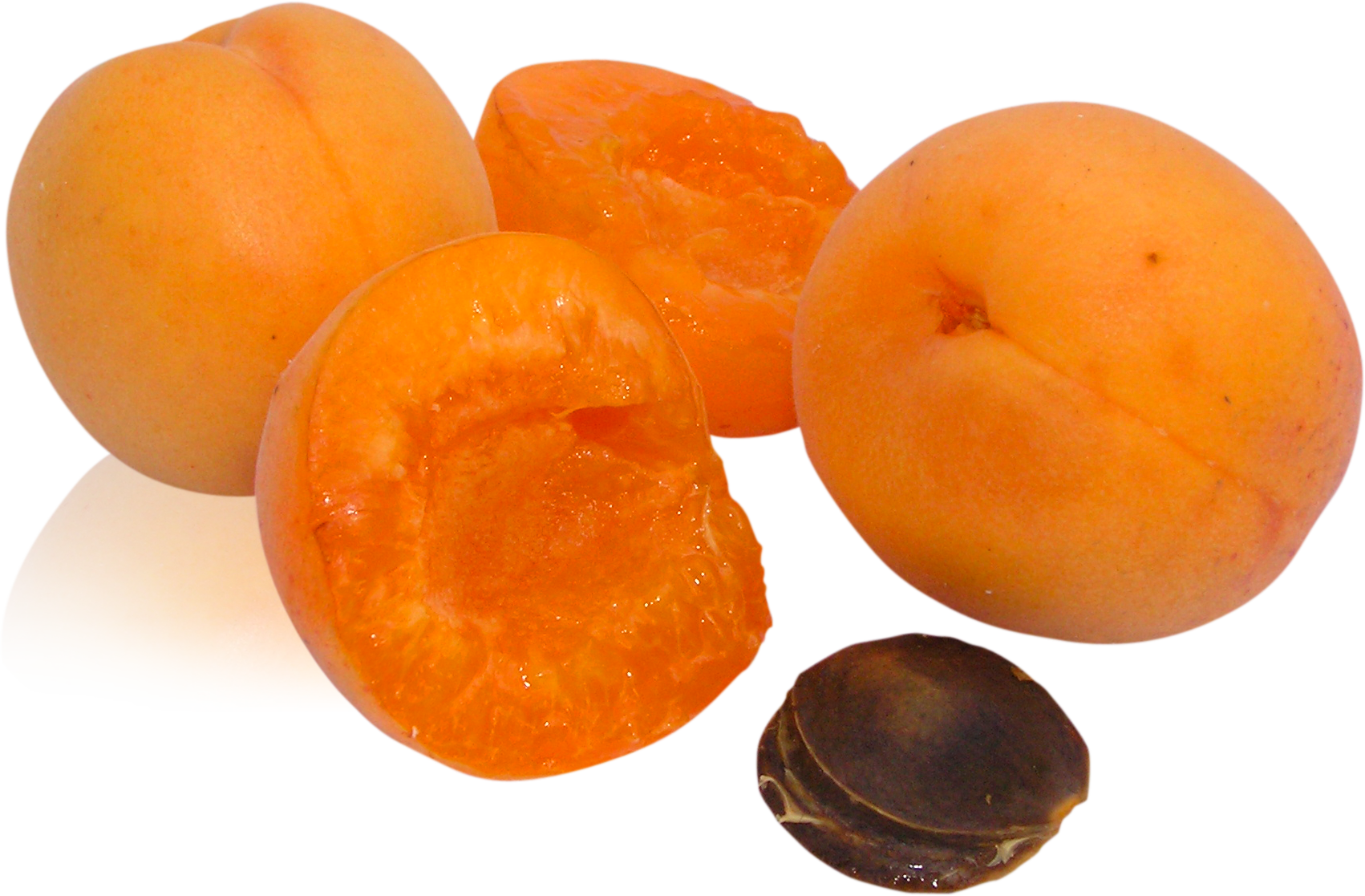Apricot Close Up PNG Photo