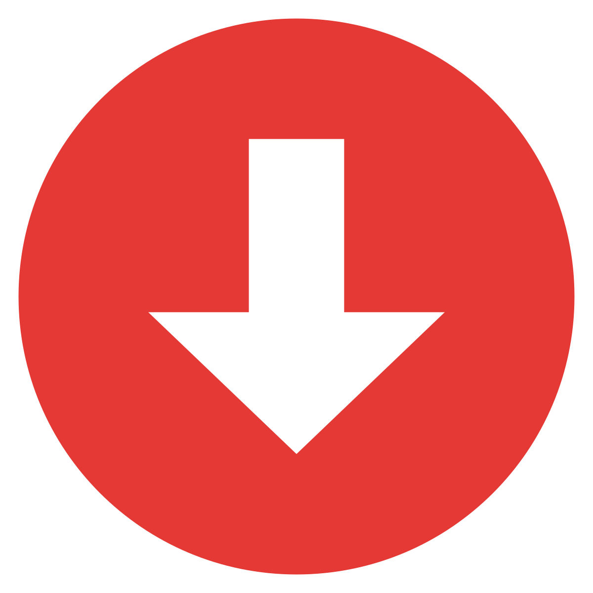 Arrow Down PNG Image