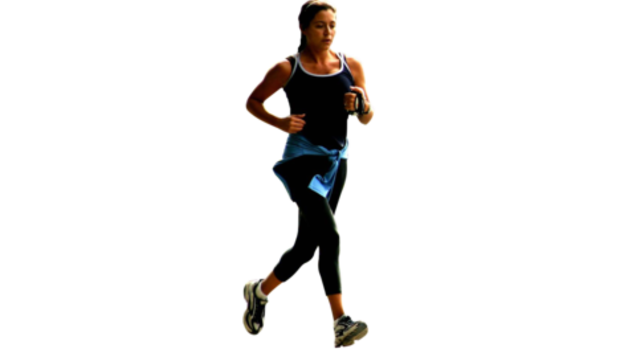 Athlete Person Jogging Transparent Background