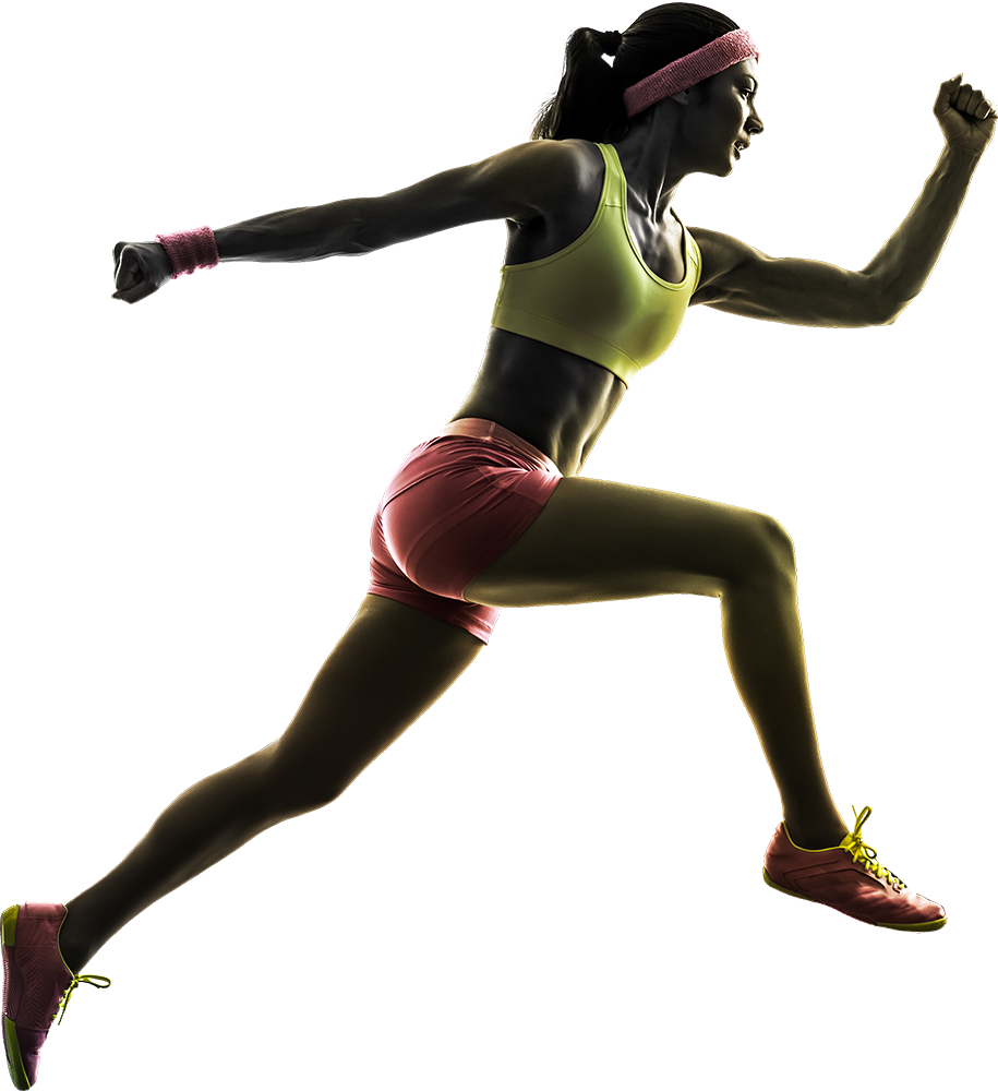 Athlet-Person joggen Transparente PNG