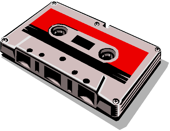 Audio Cassette Background PNG