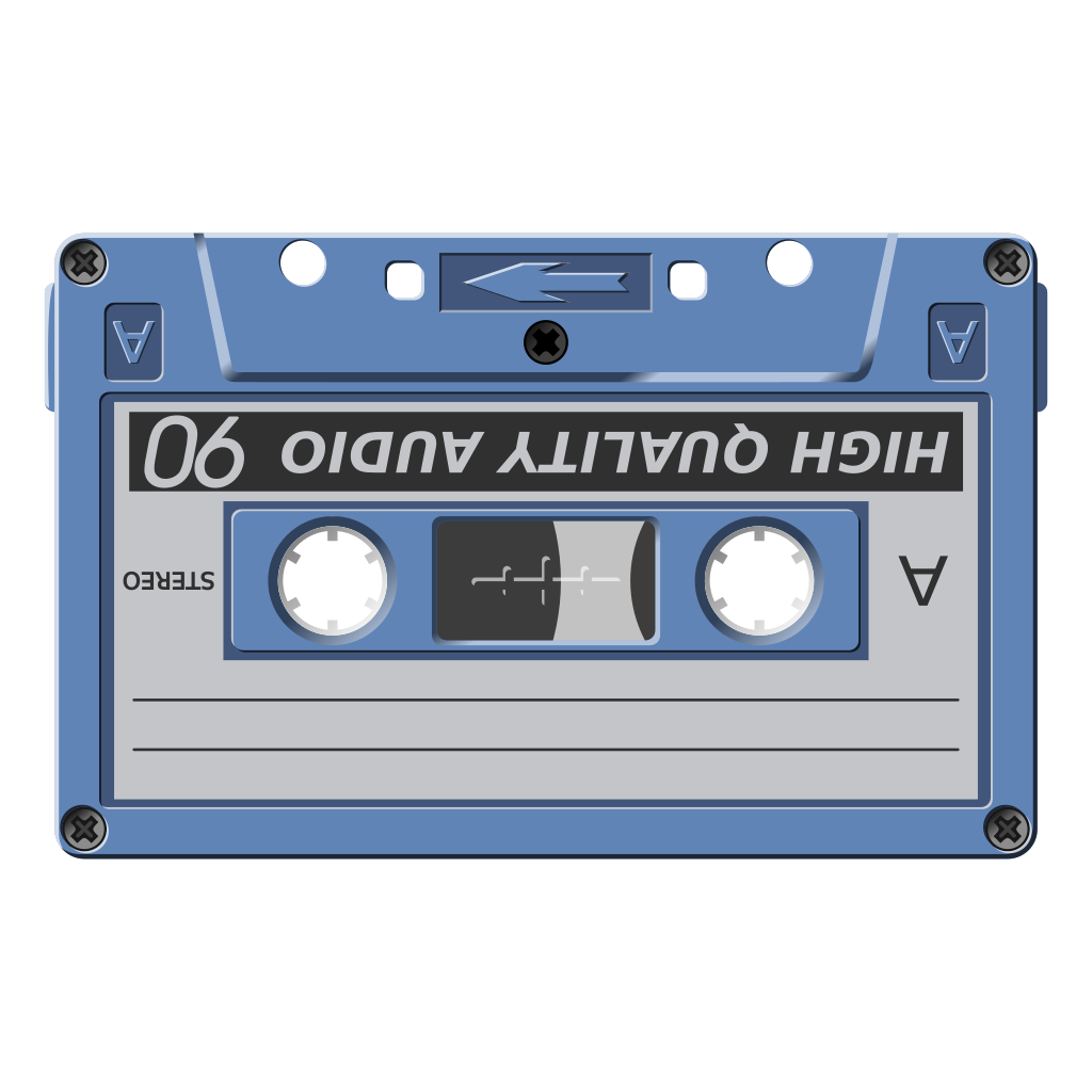 Audio Cassette PNG File
