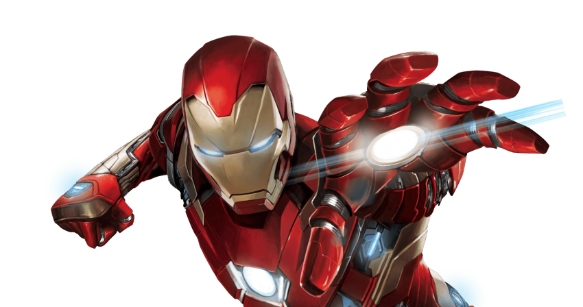 Avengers Flying Iron Man PNG Photos