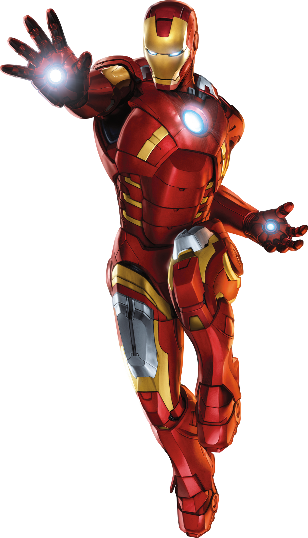 Avengers Flying Iron Man PNG Transparant Beeld