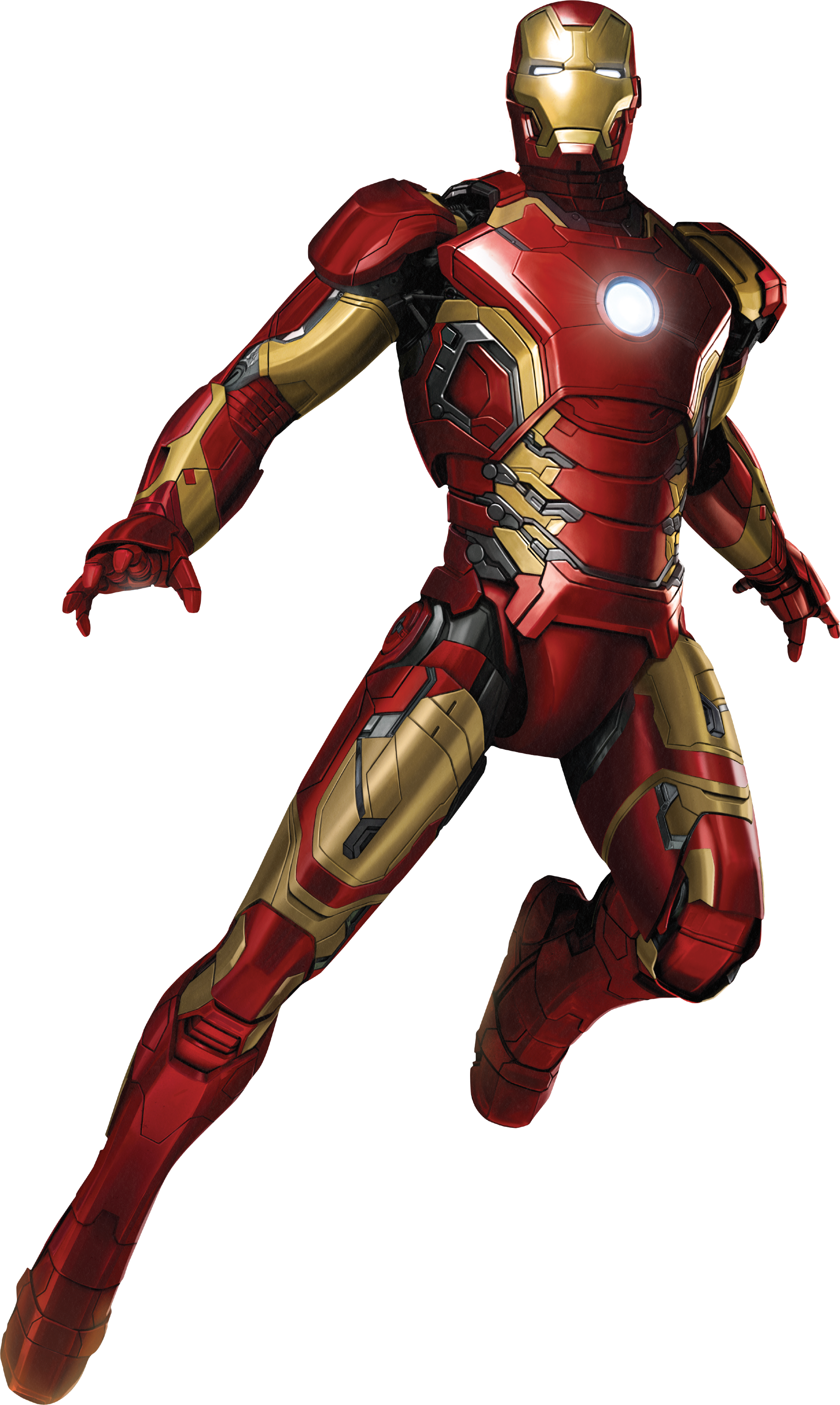 Avengers Flying Iron Man Transparent PNG