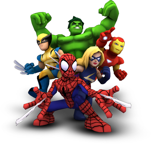 Avengers Superhero Toy PNG File