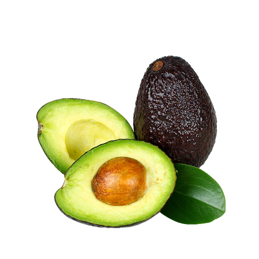 Avocado Half PNG Background Image