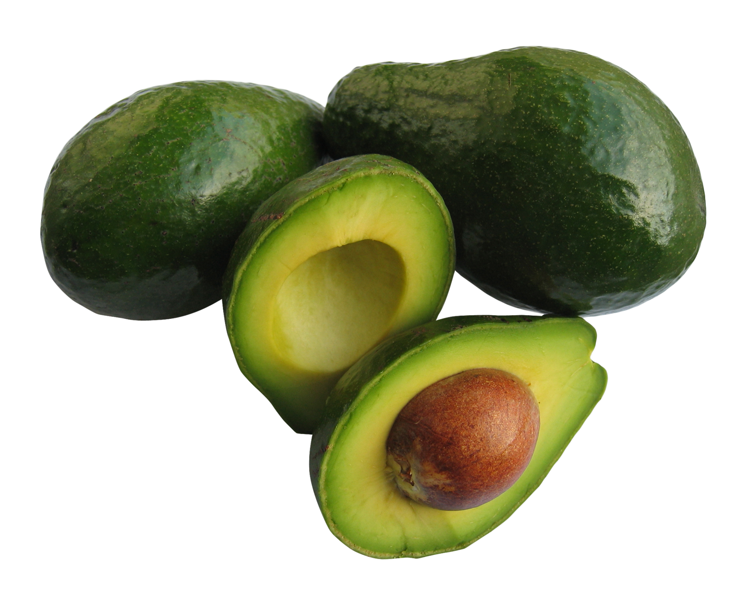 Avocado Setengah PNG Unduh Gratis