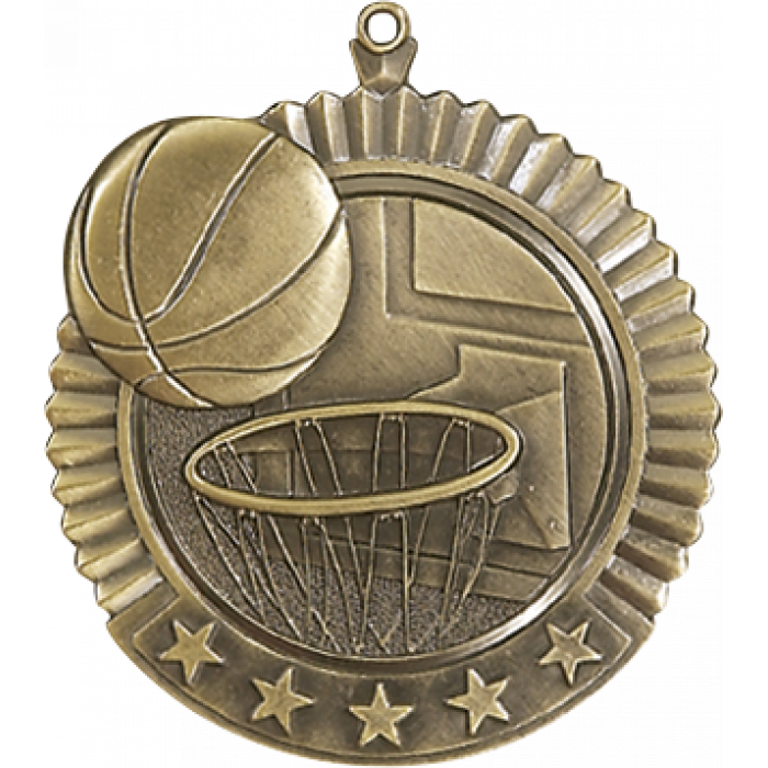 Prêmio medalha de basquete PNG